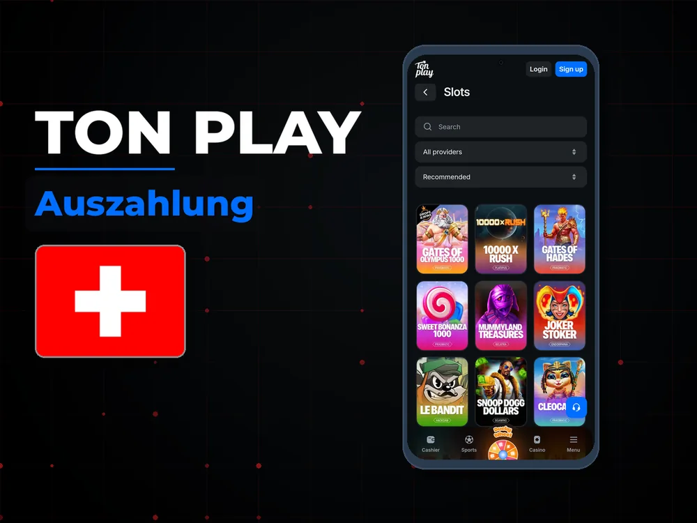 Ton Play - Auszahlung