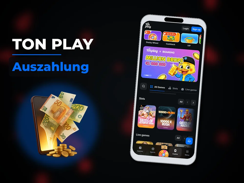 Ton Play - Auszahlung