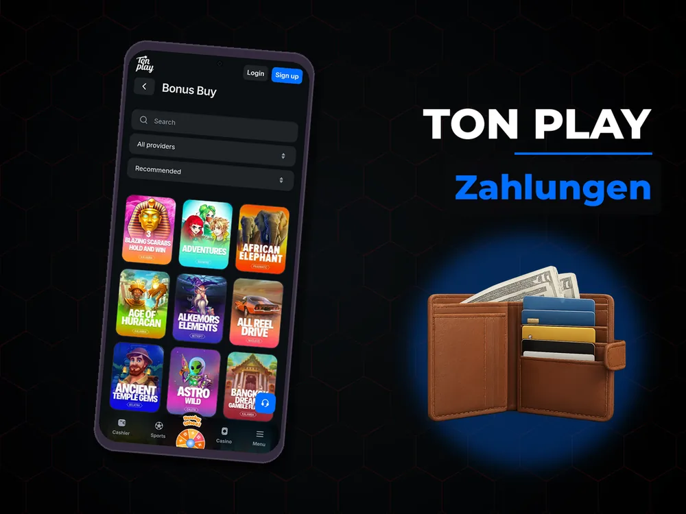 Ton Play - Zahlungen